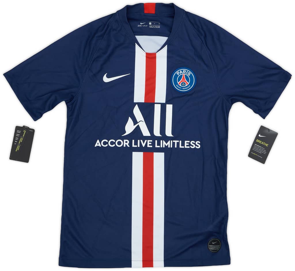 2019-20 Paris Saint-Germain Home Shirt Mbappe #7 (S)