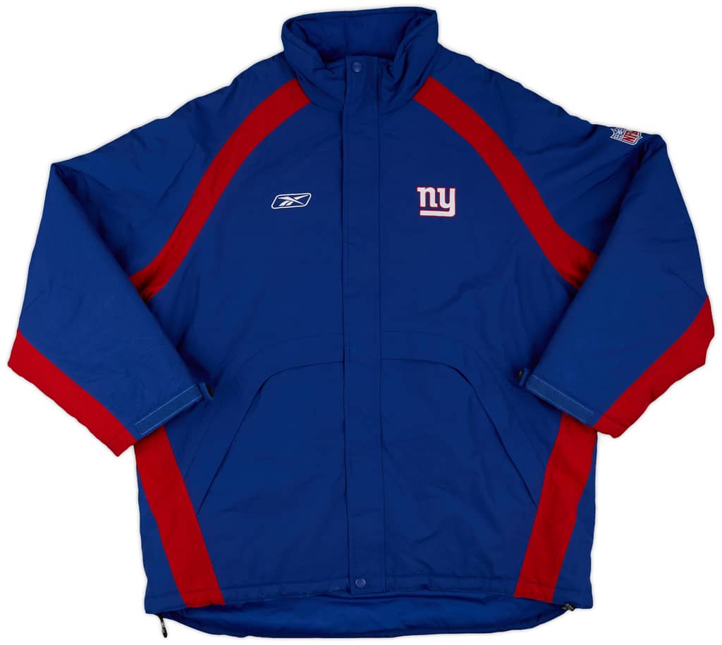 2002-04 New York Giants Reebok Rain Coat - 8/10 - (XL)