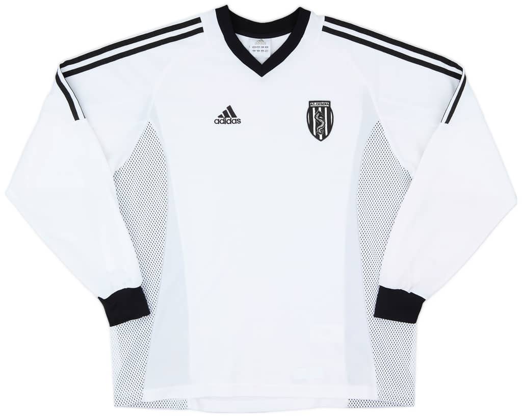 2002-03 Cesena Home L/S Shirt - 8/10 - (L)