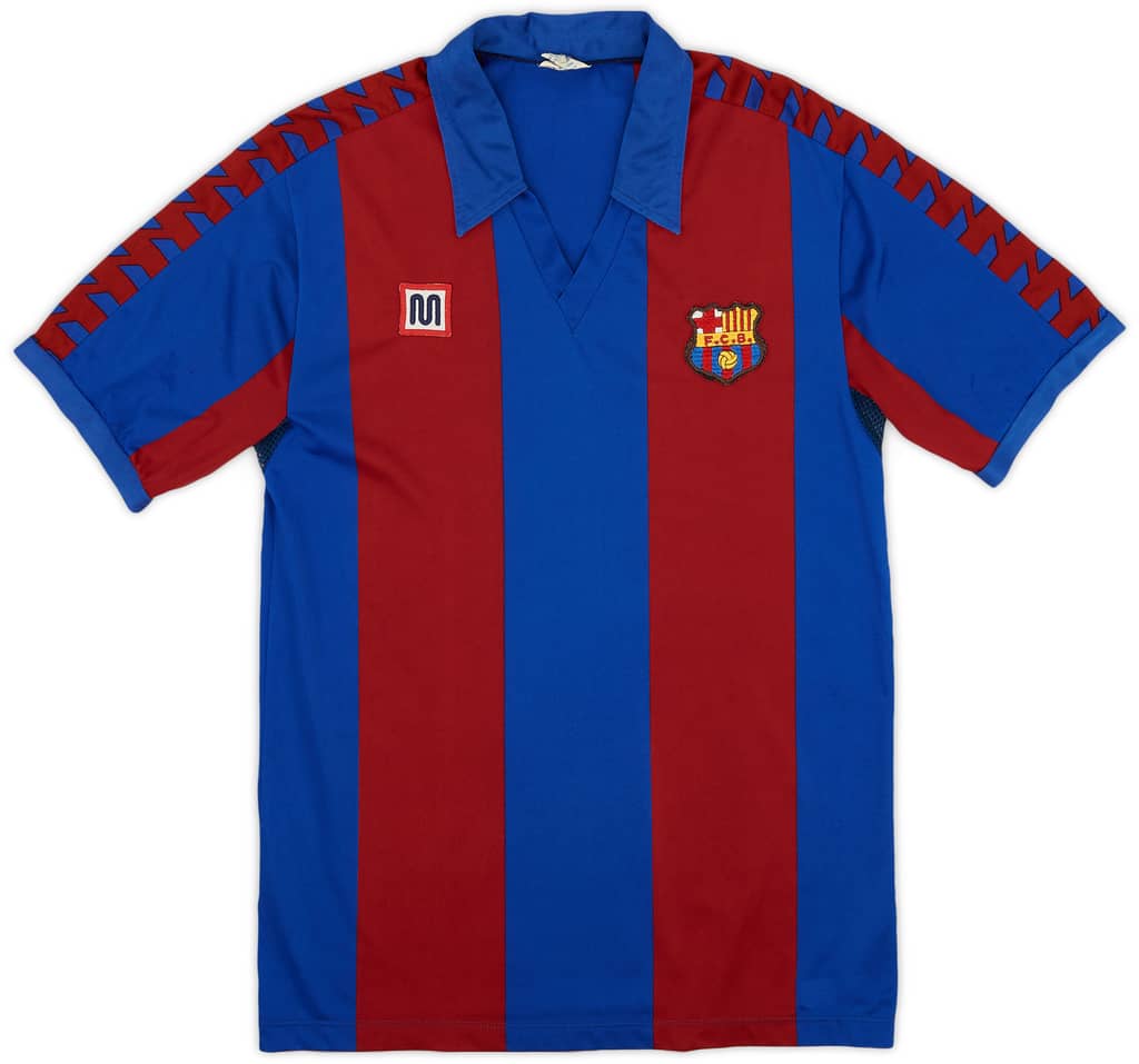 1984-89 Barcelona Home Shirt - 8/10 - (M)