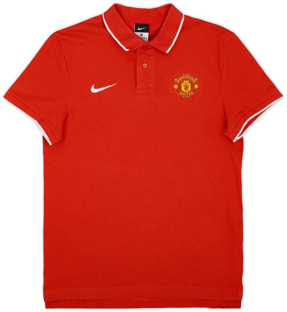 2010-11 Manchester United Nike Polo Shirt - 9/10 - (M)
