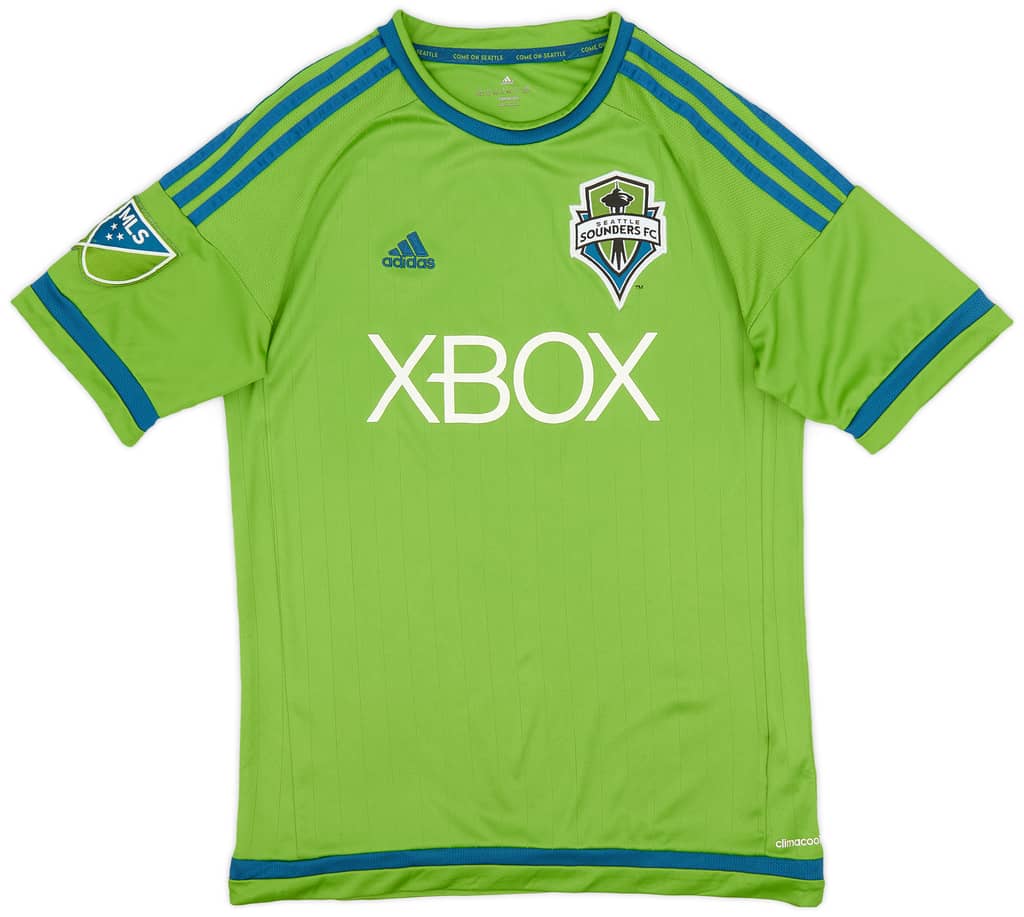 2015 Seattle Sounders Home Shirt - 7/10 - (XL.Boys)