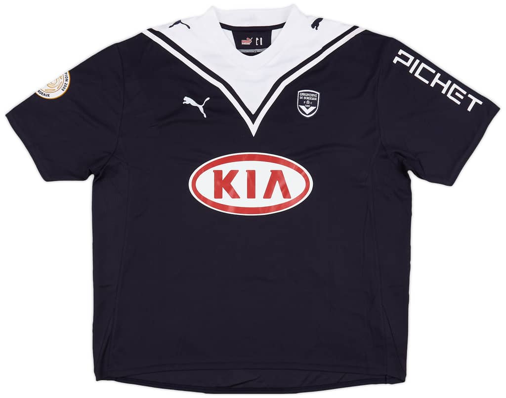 2009-10 Bordeaux Match Issue Home Shirt Bellion #11