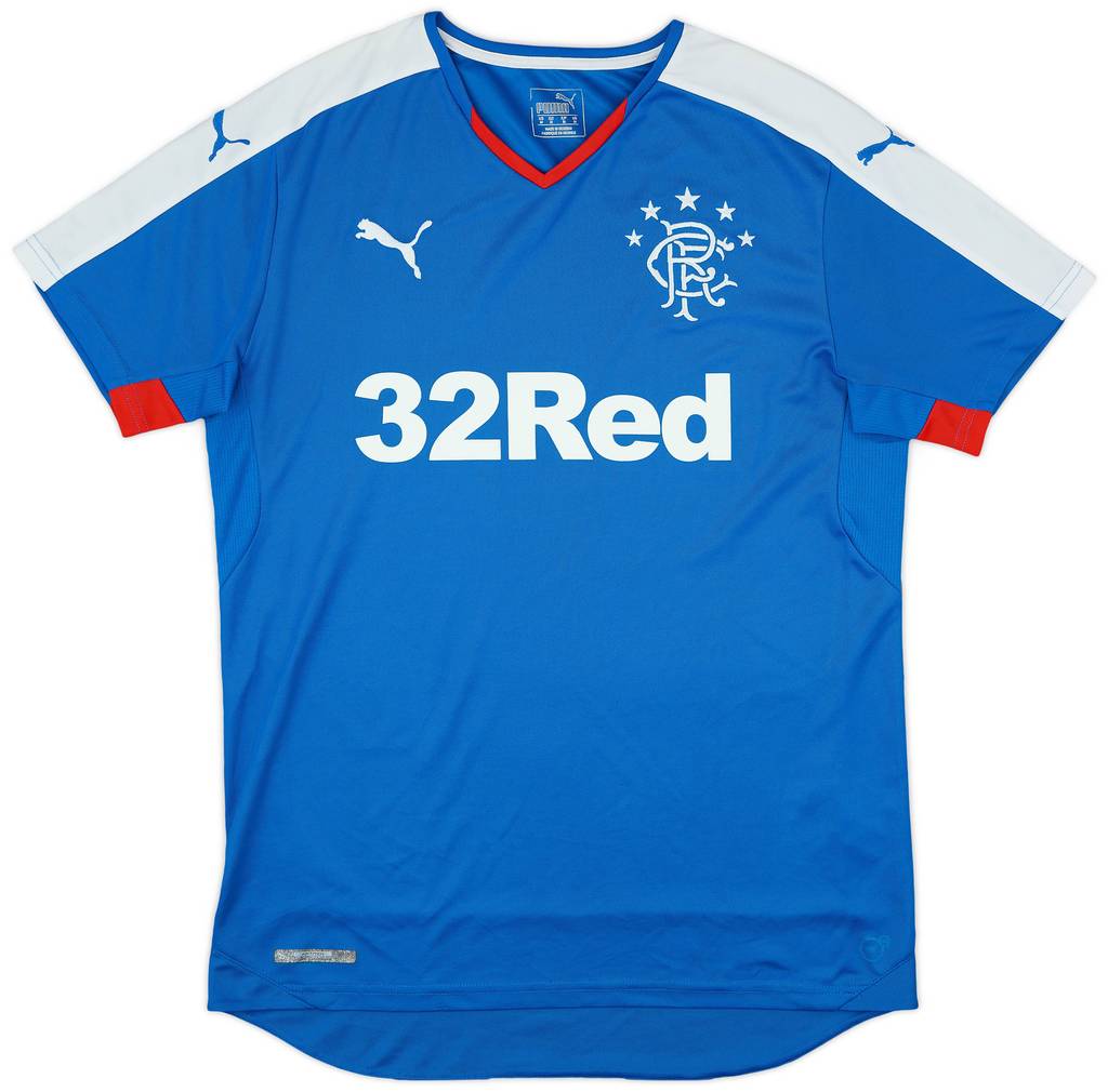 2015-16 Rangers Home Shirt - 8/10 - (M)