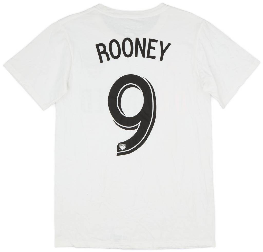 2018 DC United adidas Fan Tee Rooney #9 - 8/10 - (S)