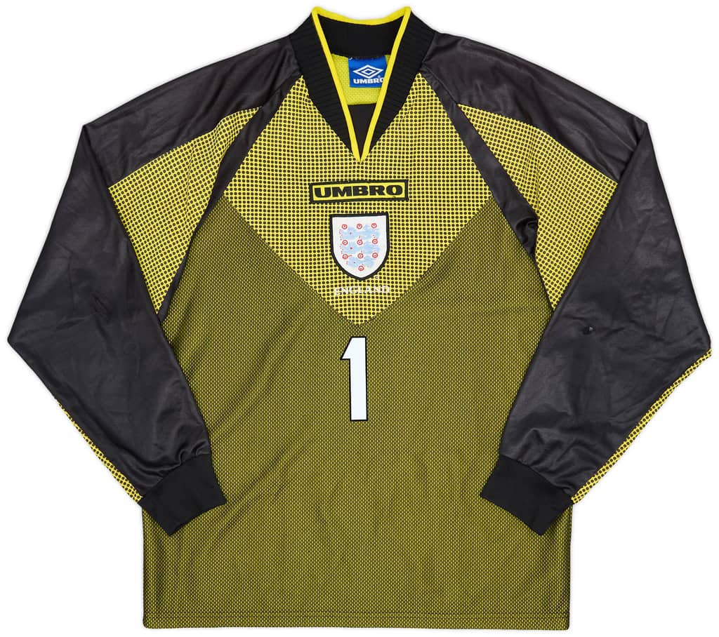 1998-99 England GK Shirt Seaman #1 - 6/10 - (L)
