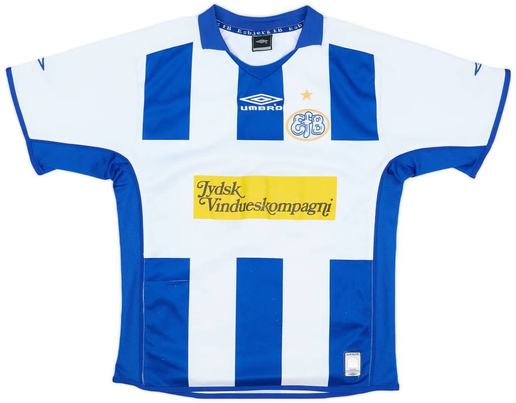 2005-06 Esbjerg Home Shirt - 6/10 - (L.Boys)