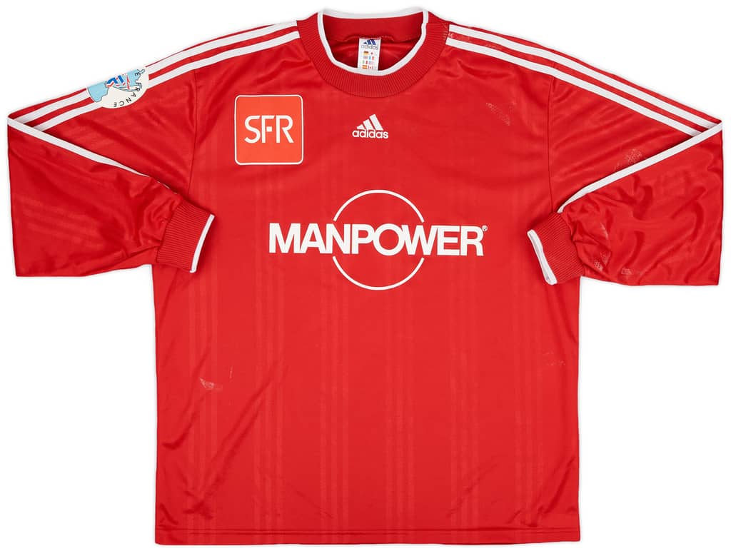2001-02 Coupe de France L/S Shirt #9 - 7/10 - (XL)
