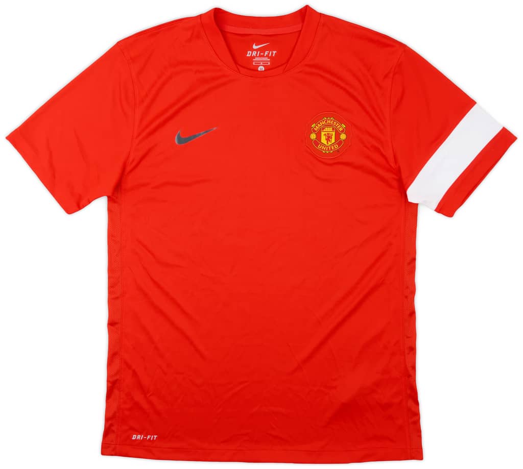 2010-11 Manchester United Nike Training Shirt - 9/10 - (M)