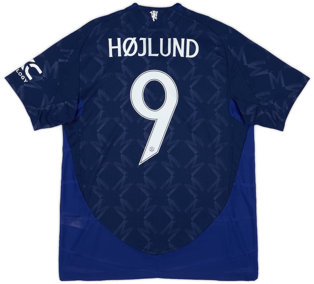 2024-25 Manchester United Away Authentic Shirt Hojlund #9