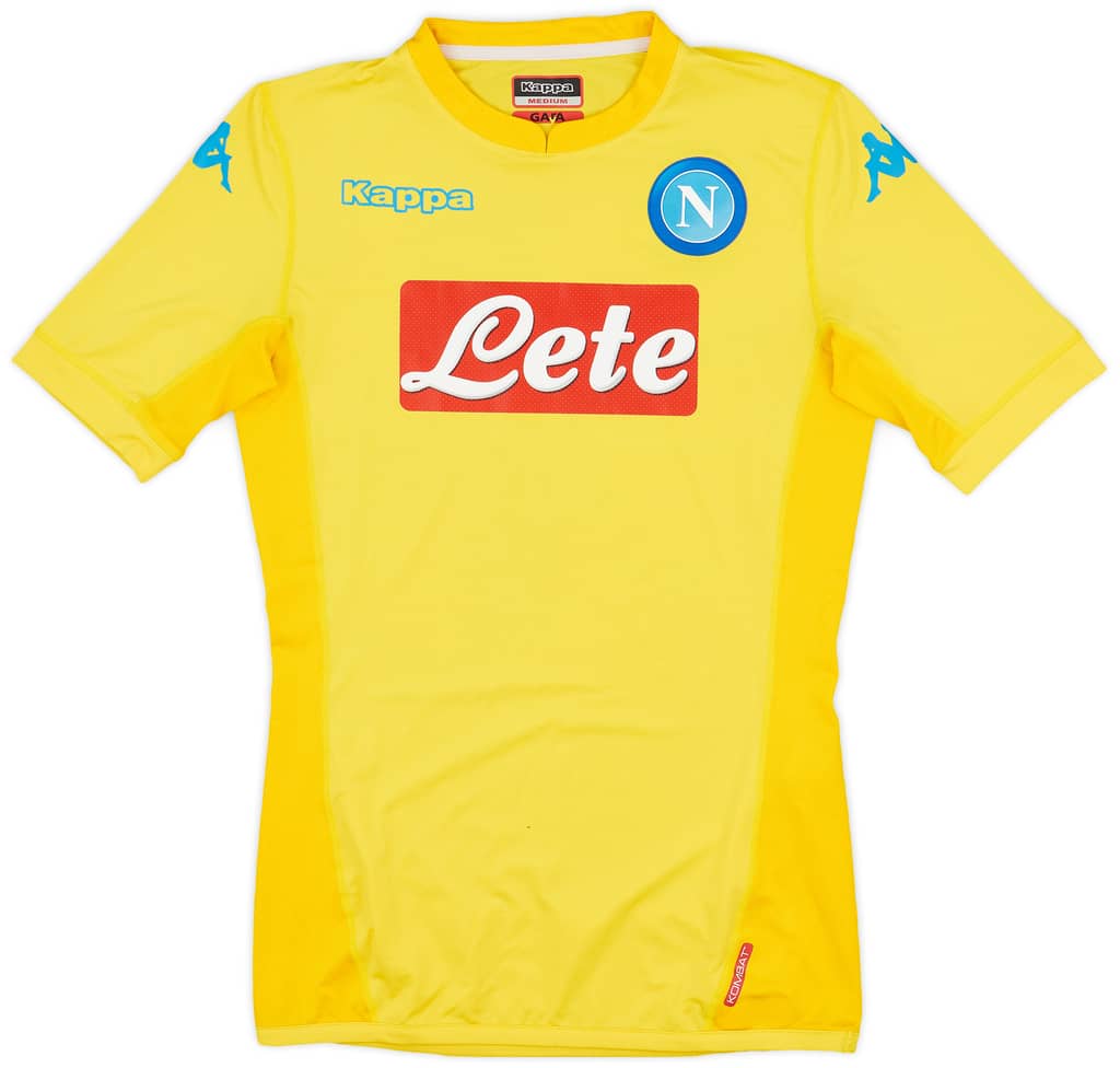 2017-18 Napoli Authentic Away Shirt - 10/10 - (M)