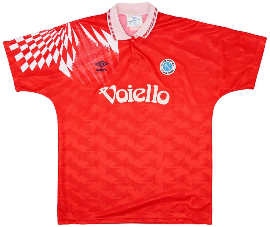 1991-93 Napoli Third Shirt - 8/10 - (L)