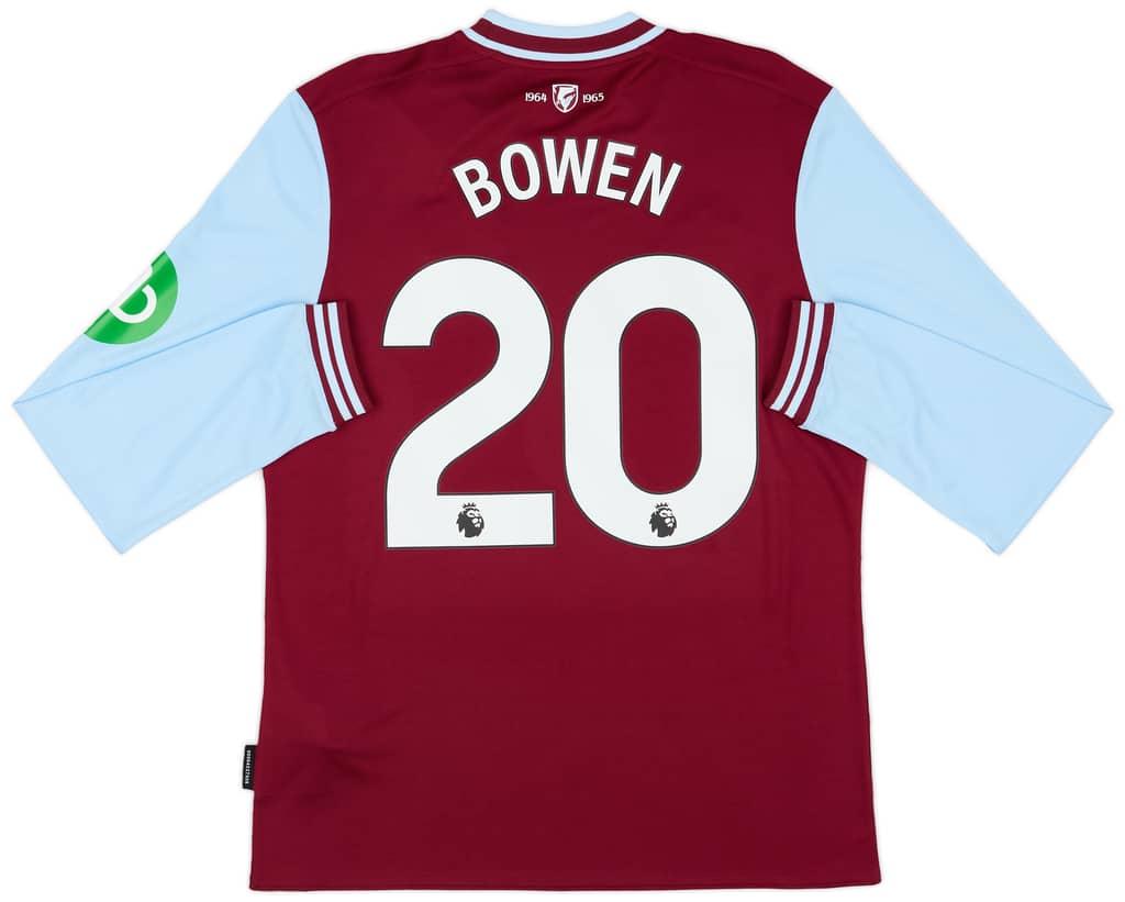 2024-25 West Ham Home L/S Shirt Bowen #20