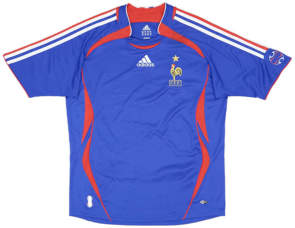 2006-07 France Home Shirt - 8/10 - (XL.Boys)
