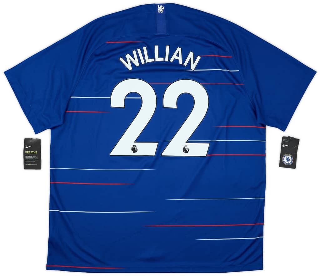 2018-19 Chelsea Home Shirt Willian #22 (XXL)