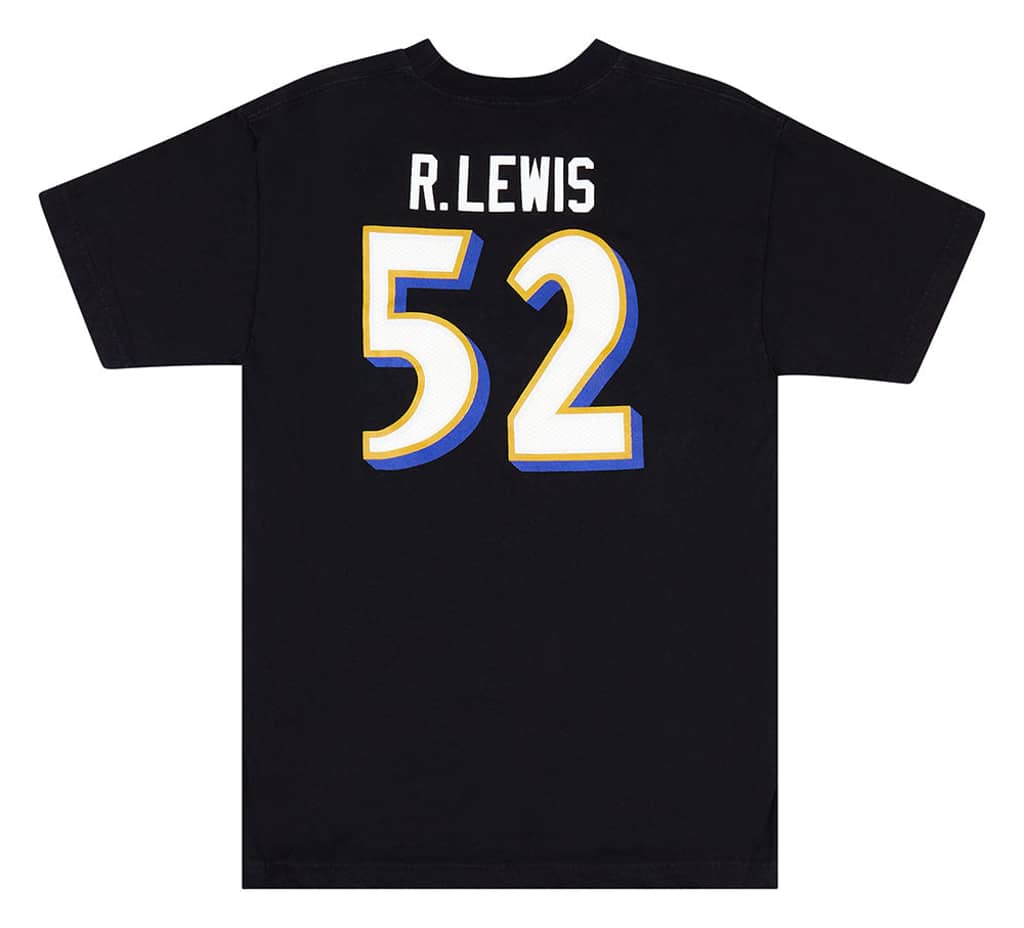2008-11 Baltimore Ravens Lewis #52 Reebok Tee M