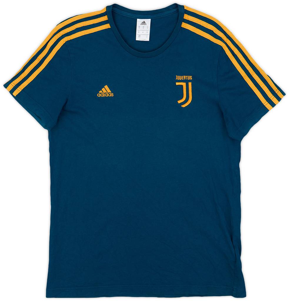 2017-18 Juventus adidas Cotton Tee - 7/10 - (M)