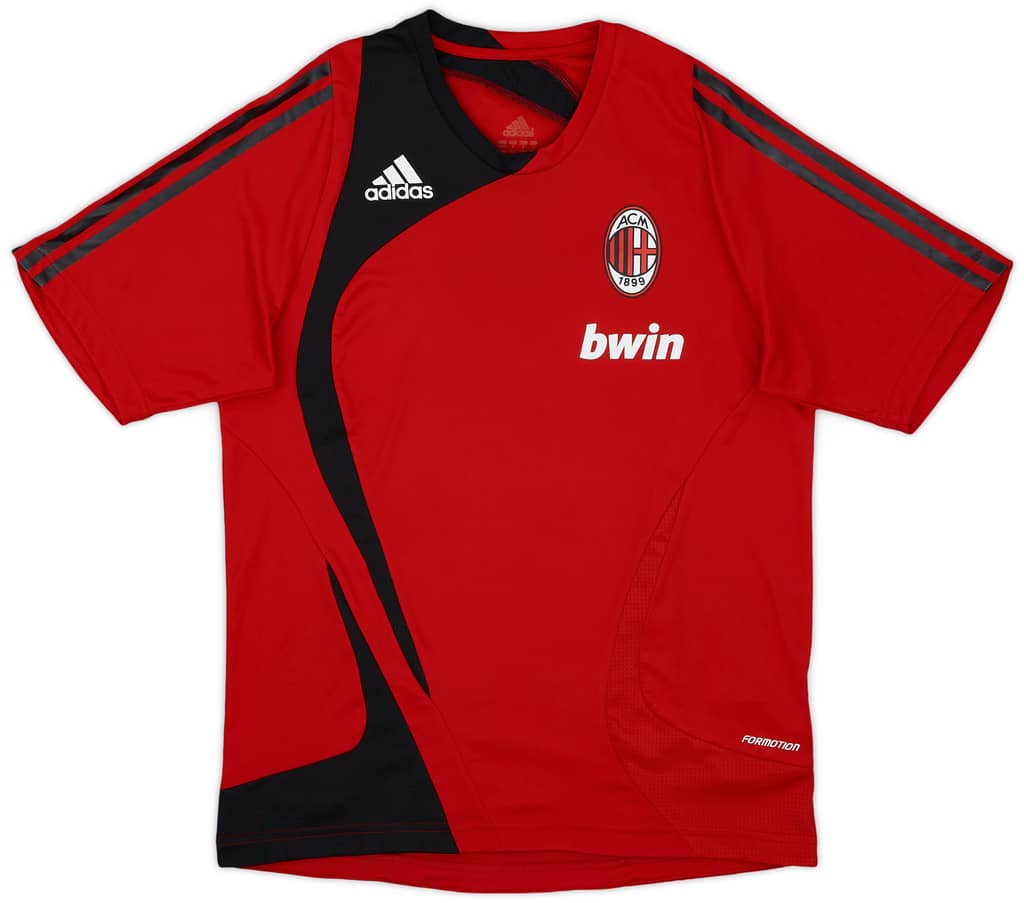 2007-08 AC Milan adidas Formotion Training Shirt - 8/10 - (S)