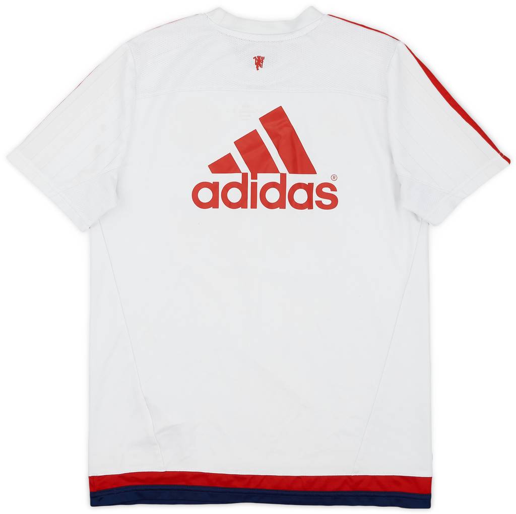 2015-16 Manchester United adizero Training Shirt - 7/10 - (L.Boys)