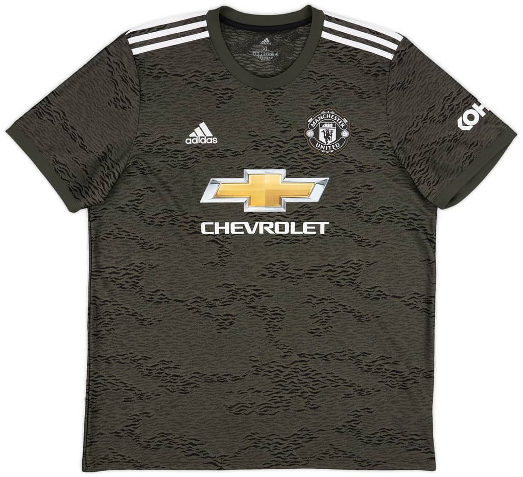 2020-21 Manchester United Away Shirt B.Fernandes #18 - 6/10 - (XL)