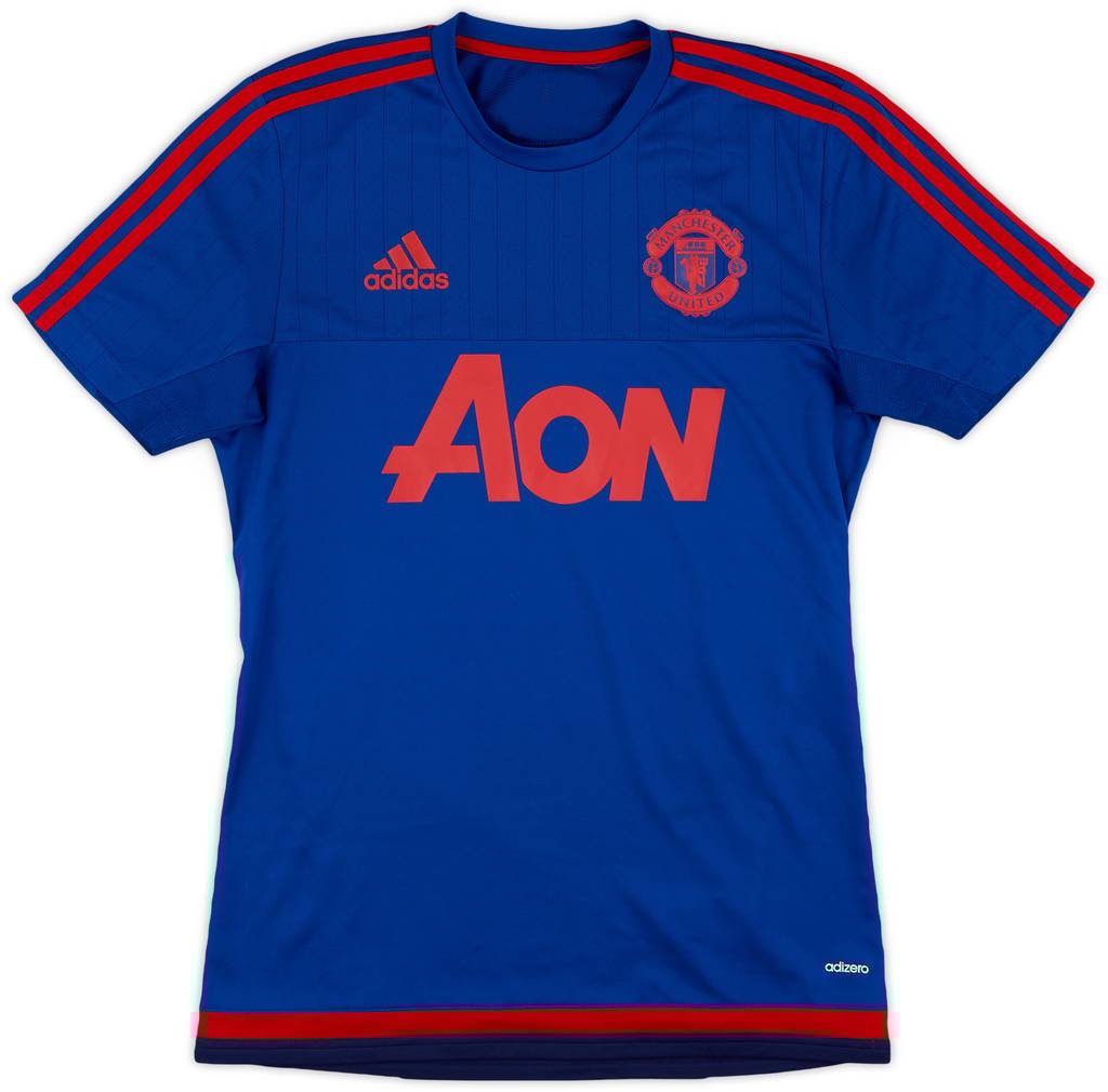 2015-16 Manchester United adidas Training Shirt - 8/10 - (S)