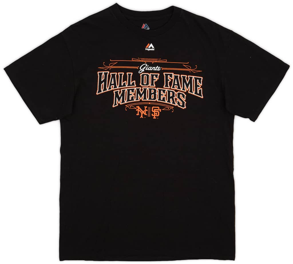 2015 San Francisco Giants Hall of Fame Members Majestic Tee - 9/10 - (M)