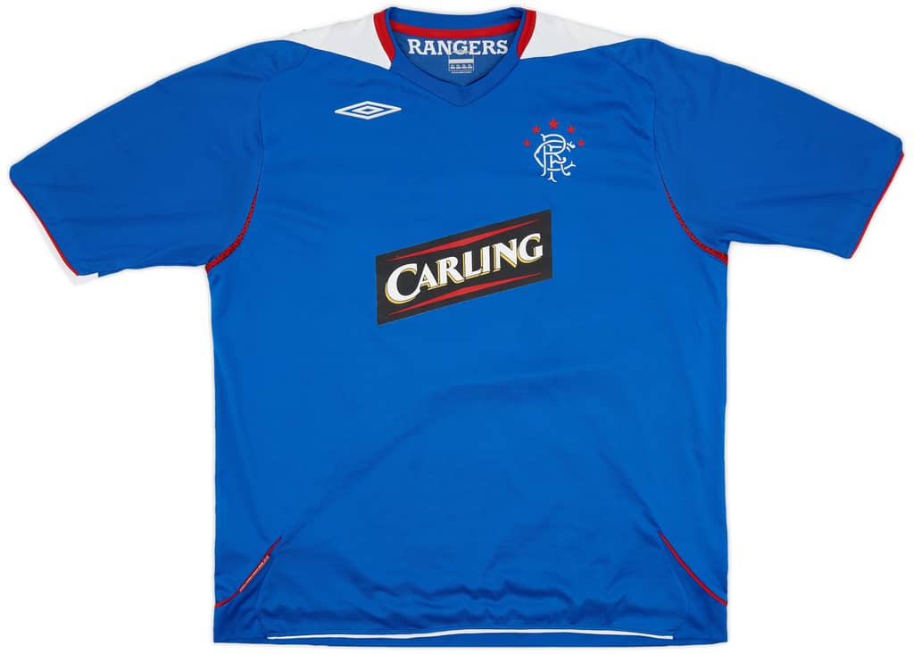 2006-07 Rangers Home Shirt Clement #8 - 5/10 - (XXL)