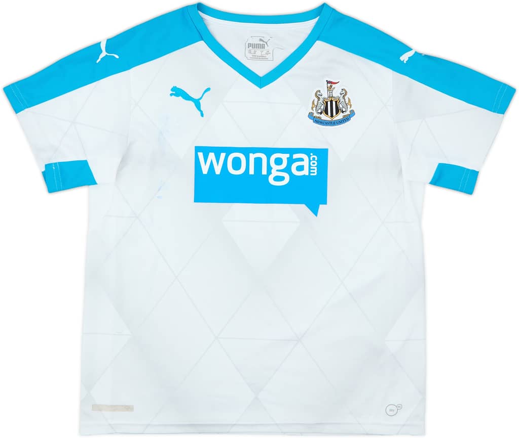 2015-16 Newcastle Away Shirt - 7/10 - (L.Boys)