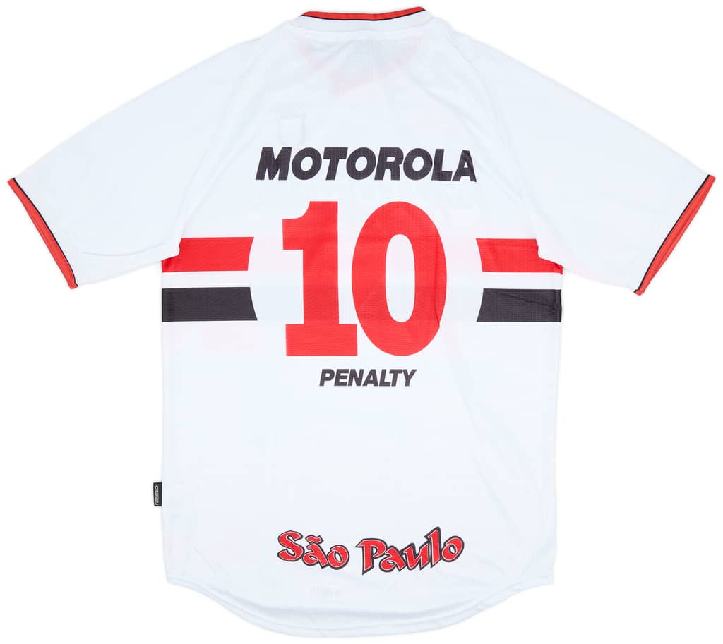 2001 Sao Paulo Home Shirt #10 (XL)
