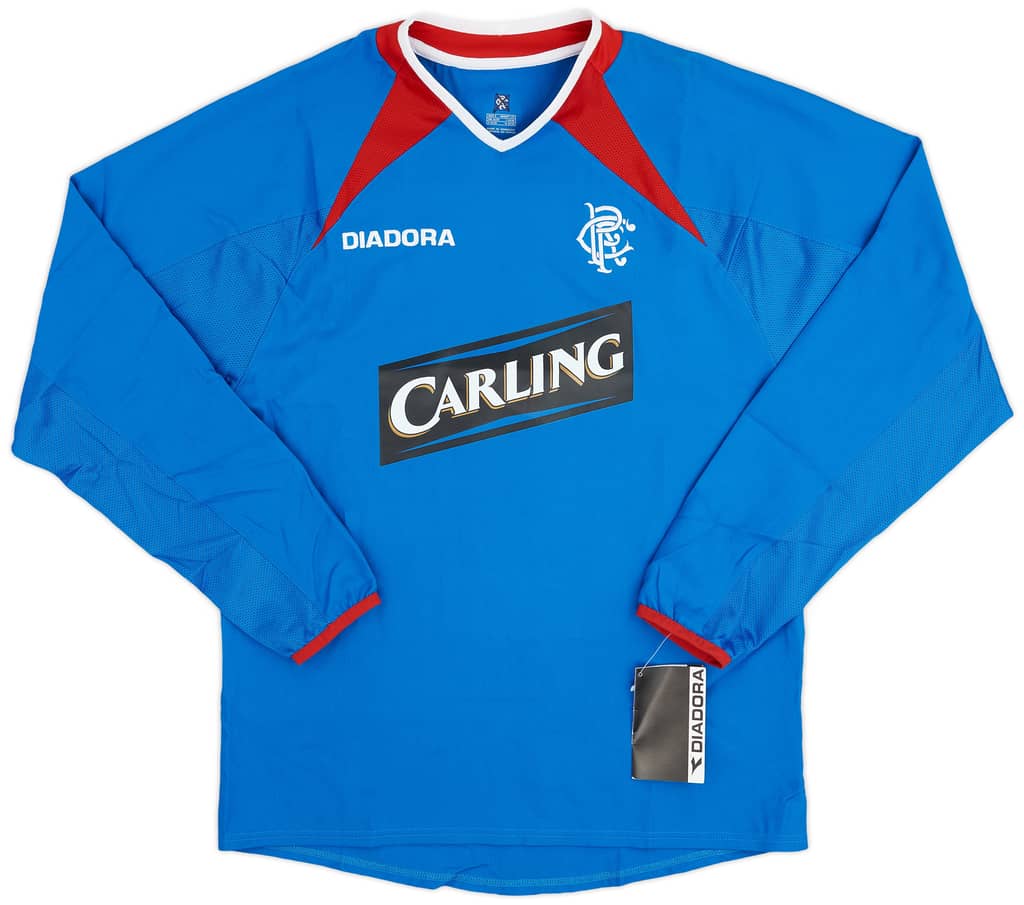 2003-05 Rangers Home L/S Shirt (S)