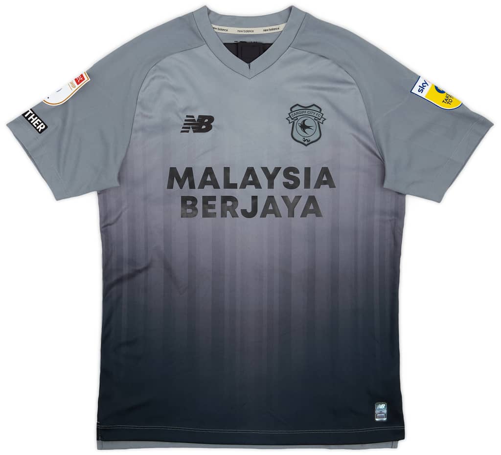 2022-23 Cardiff Match Issue Away Shirt Ng #38