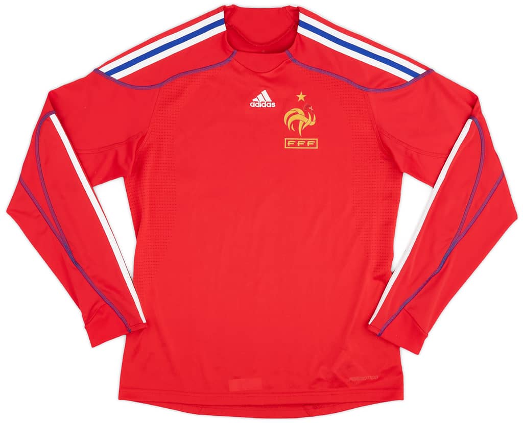 2009-10 France adidas Formotion Training L/S Shirt - 7/10 - (M)