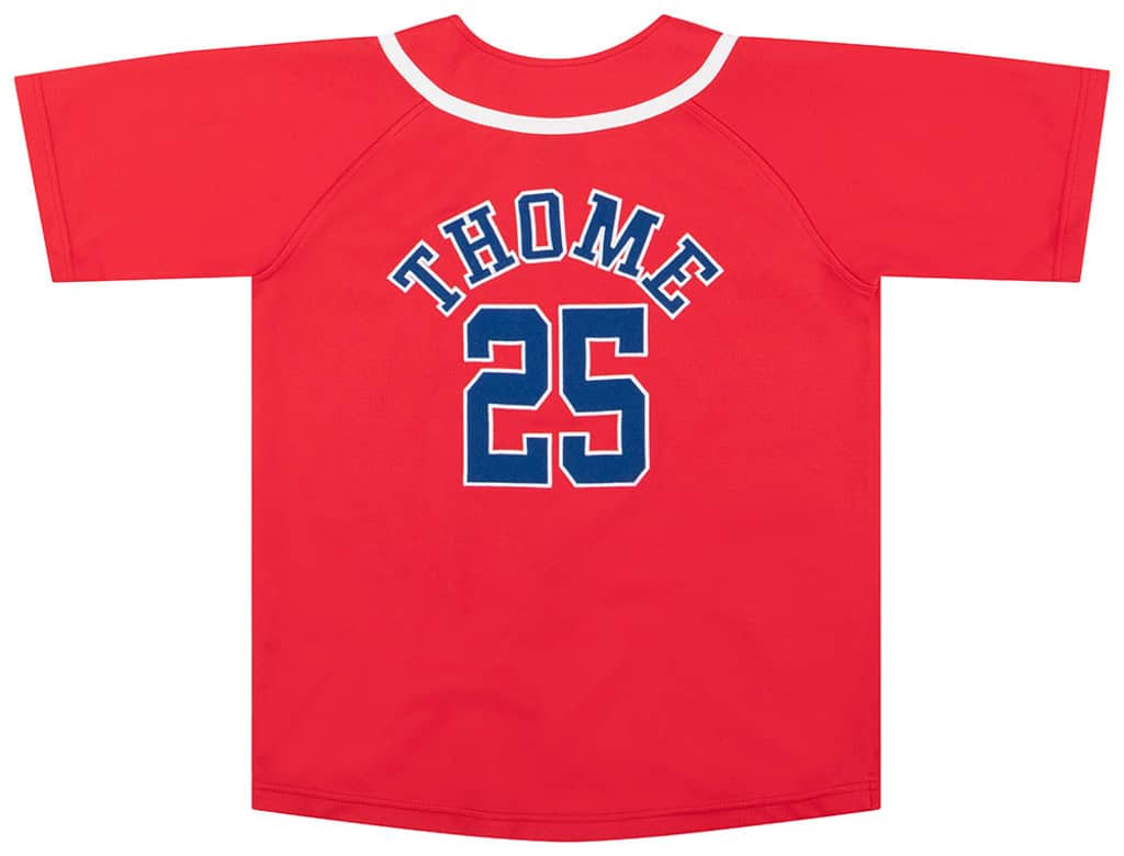2003-05 Philadelphia Phillies Thome #25 Nike Jersey Y