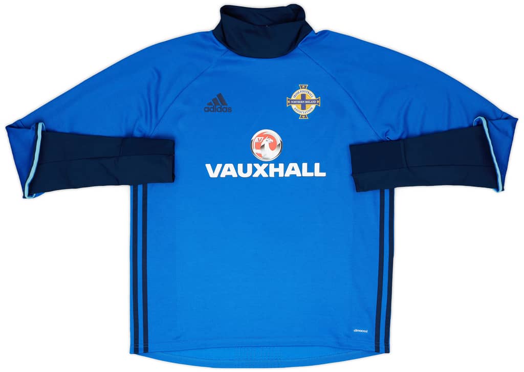 2016-17 Northern Ireland adidas Training Top - 8/10 - (M)