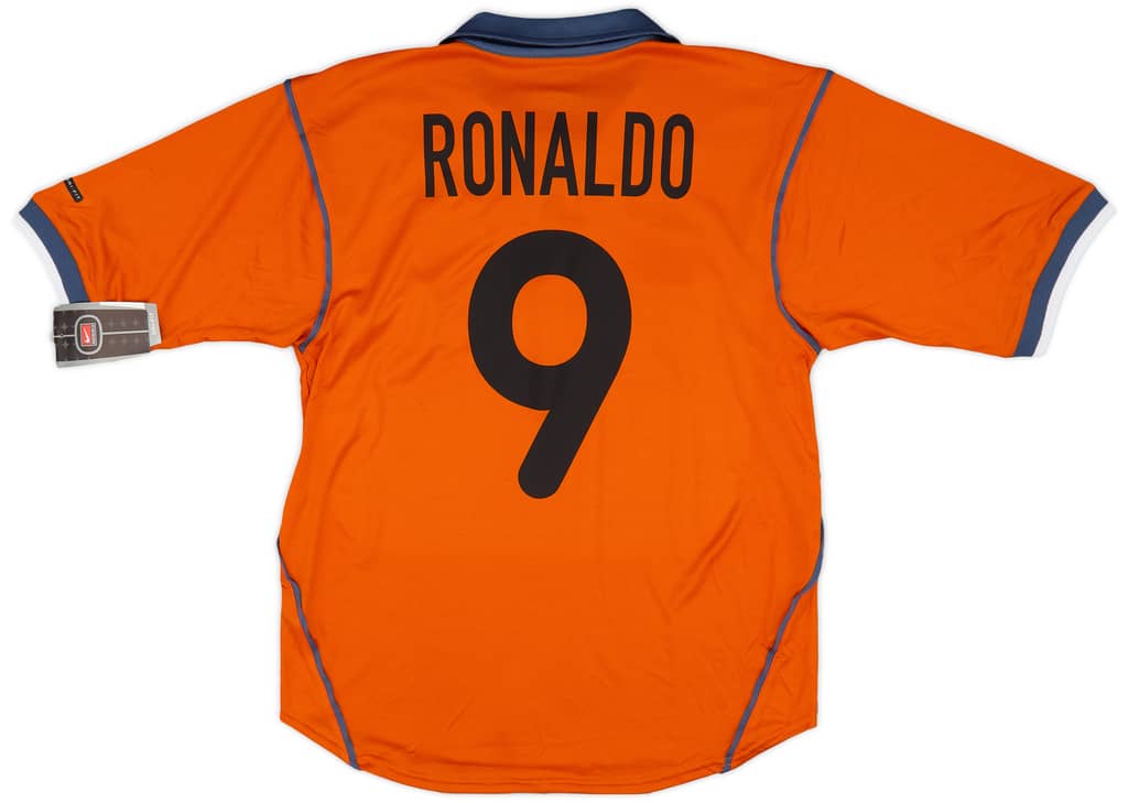 2000-01 Inter Milan Third Shirt Ronaldo #9 (S)