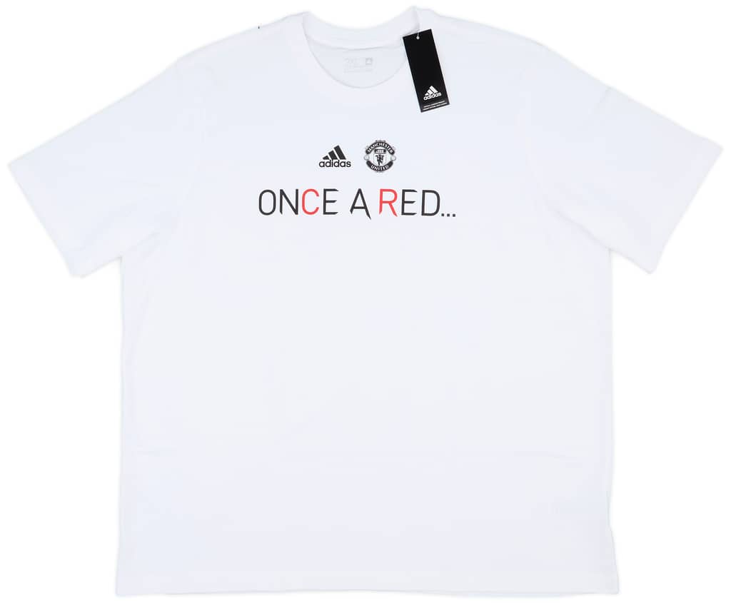2021-22 Manchester United adidas Tee (XXL)
