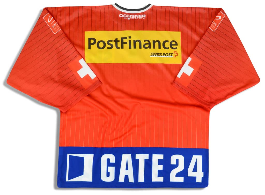 2008 Switzerland National Hockey Team Ochsner Jersey (Home) L