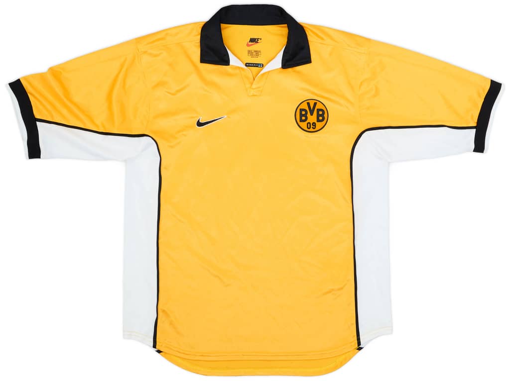 1998-00 Borussia Dortmund Player Issue Home Shirt - 9/10 - (M)