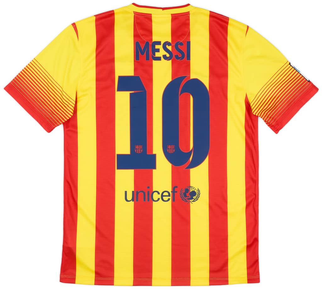 2013-15 Barcelona Away Shirt Messi #10 (M)