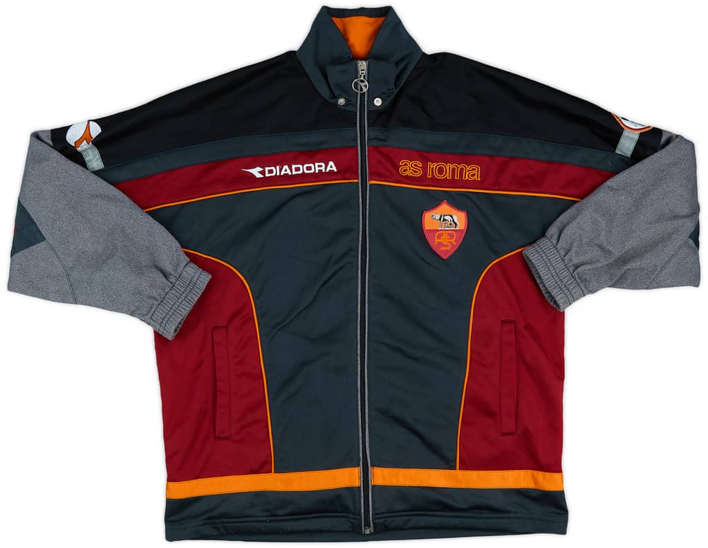 1999-00 Roma Diadora Track Jacket - 9/10 - (S)