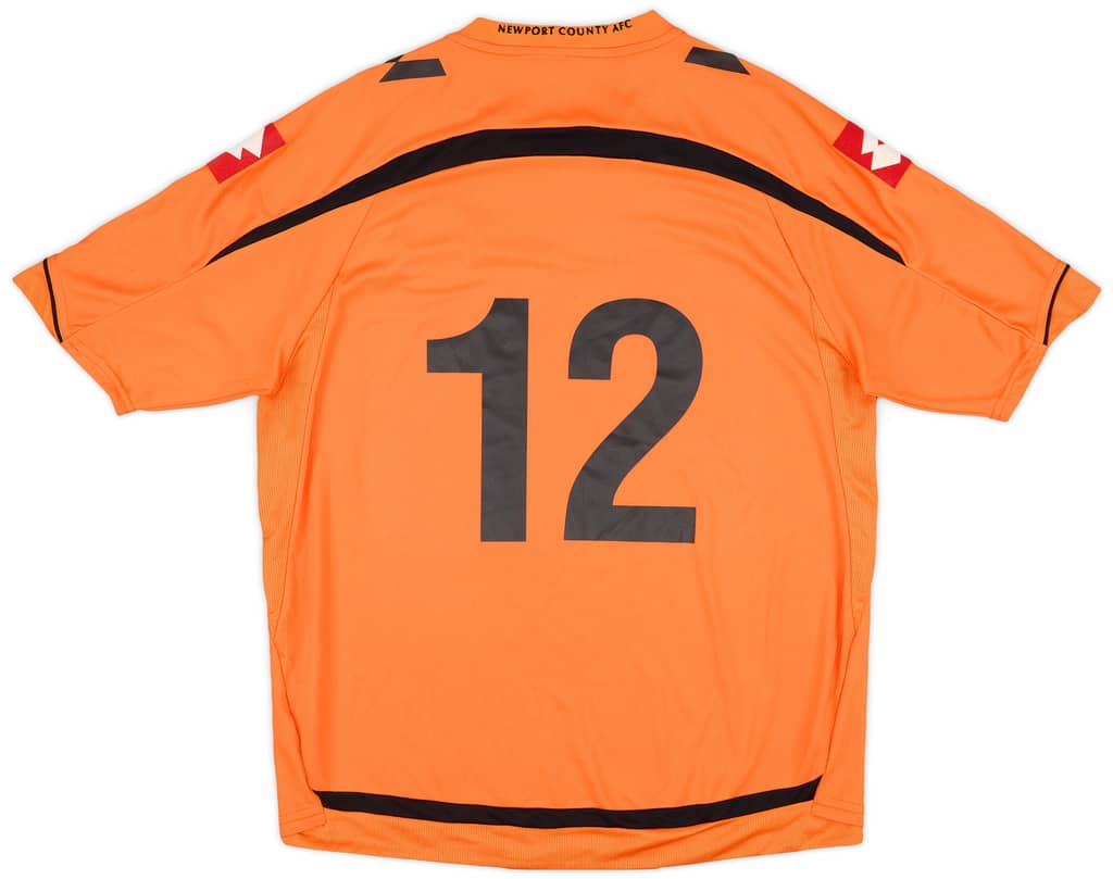 2010-11 Newport County Home Shirt #12 - 8/10 - (L)