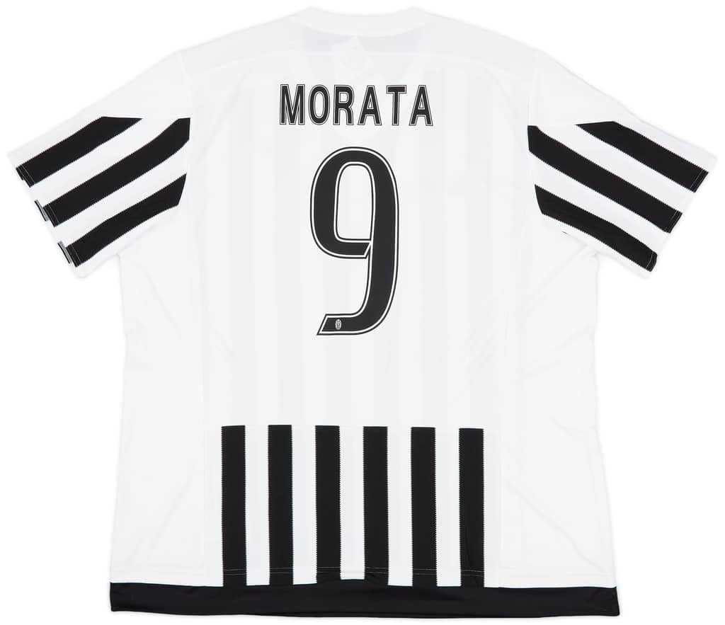 2015-16 Juventus Home Shirt Morata #9 (XXL)