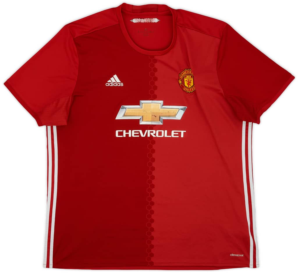 2016-17 Manchester United Home Shirt - 5/10 - (XXL)