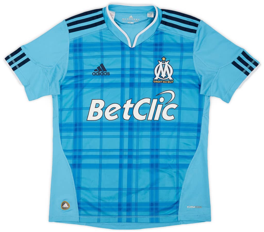 2010-11 Olympique Marseille Away Shirt - 9/10 - (L.Boys)