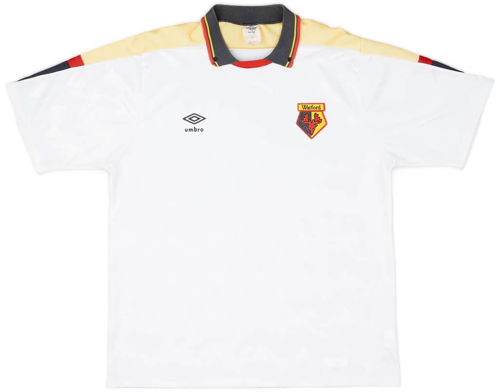 1988-91 Watford Away Shirt - 8/10 - (L)