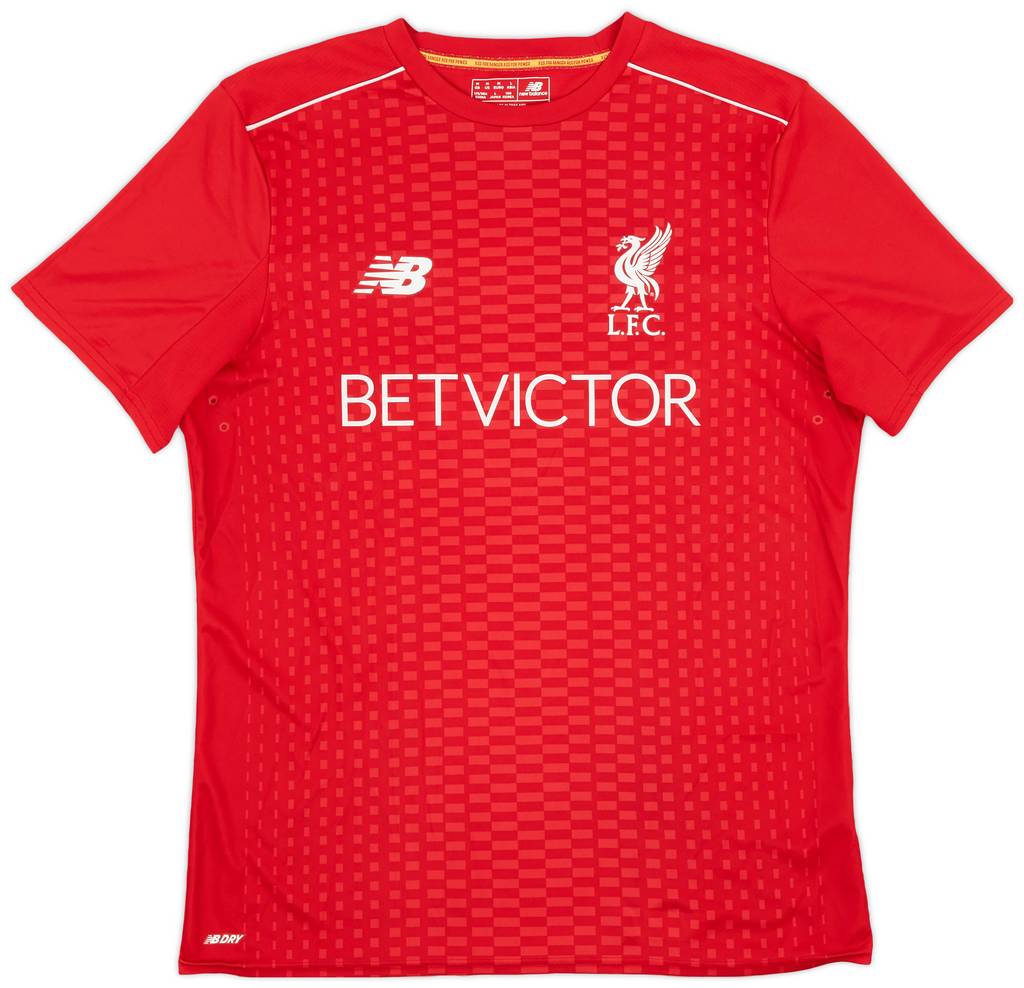 2016-17 Liverpool New Balance Training Shirt - 8/10 - (M)