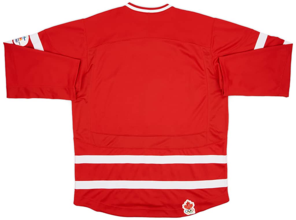 2010 Canada National Hockey Team Nike Away Jersey - 7/10 - (M)