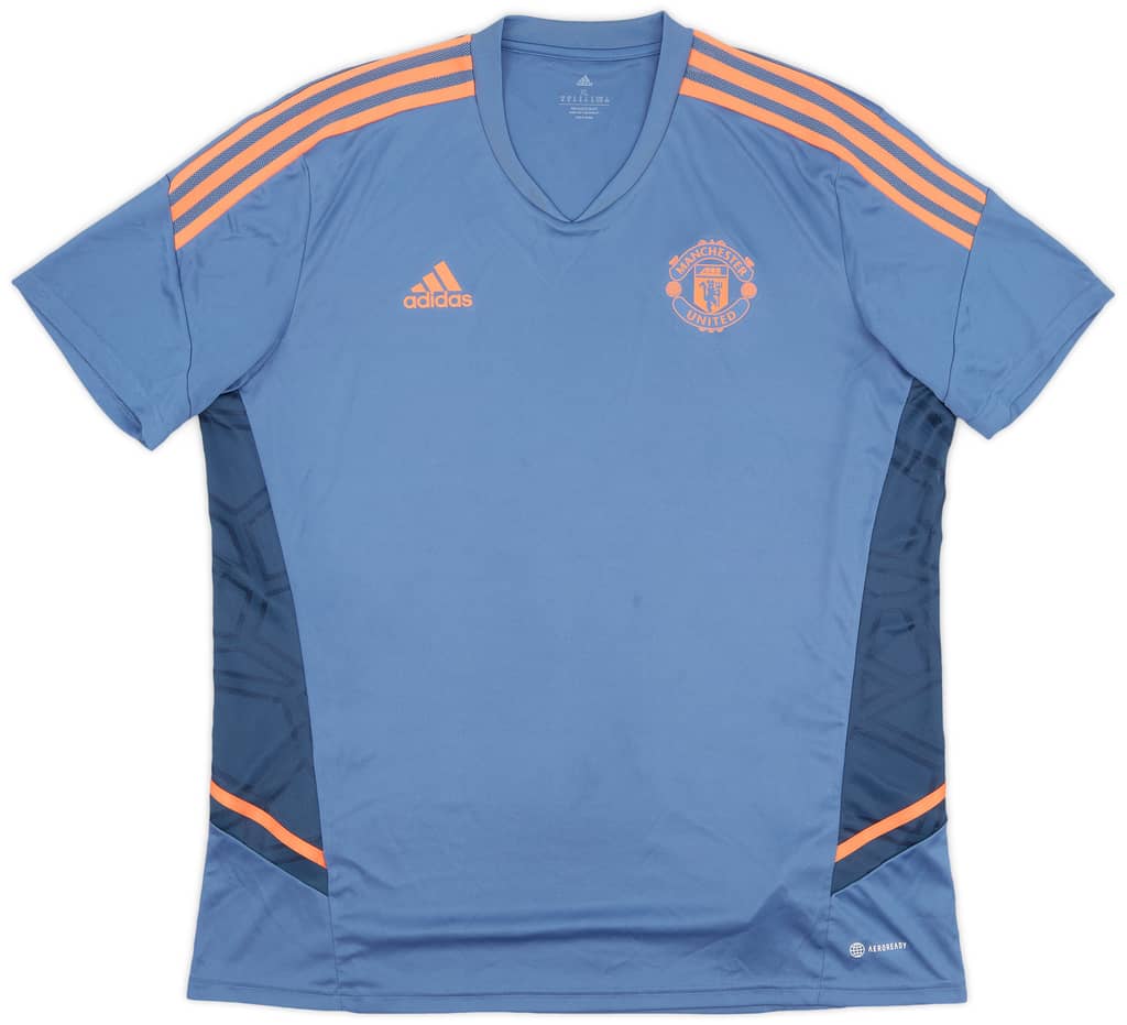 2022-23 Manchester United adidas Training Shirt - 8/10 - (XL)