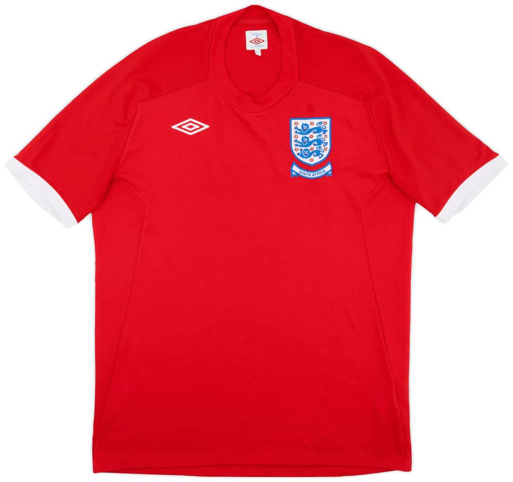 2010-11 England 'South Africa' Away Shirt - 8/10 - (L)
