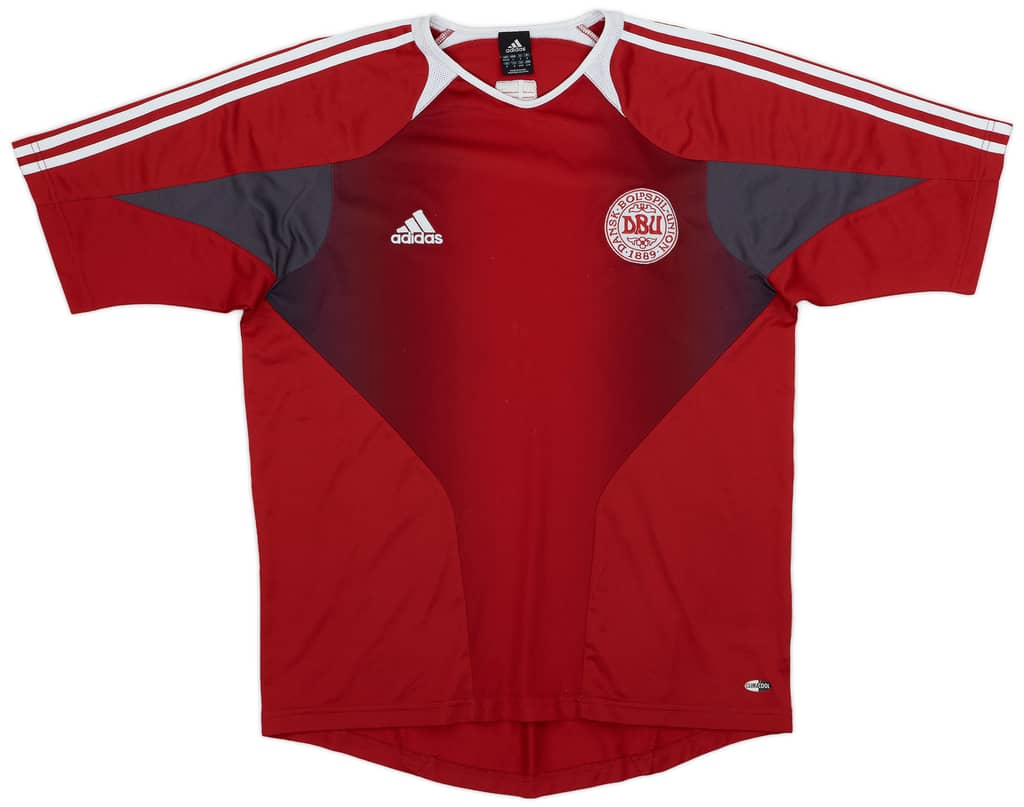 2004-05 Denmark adidas Training Shirt - 8/10 - (XL)